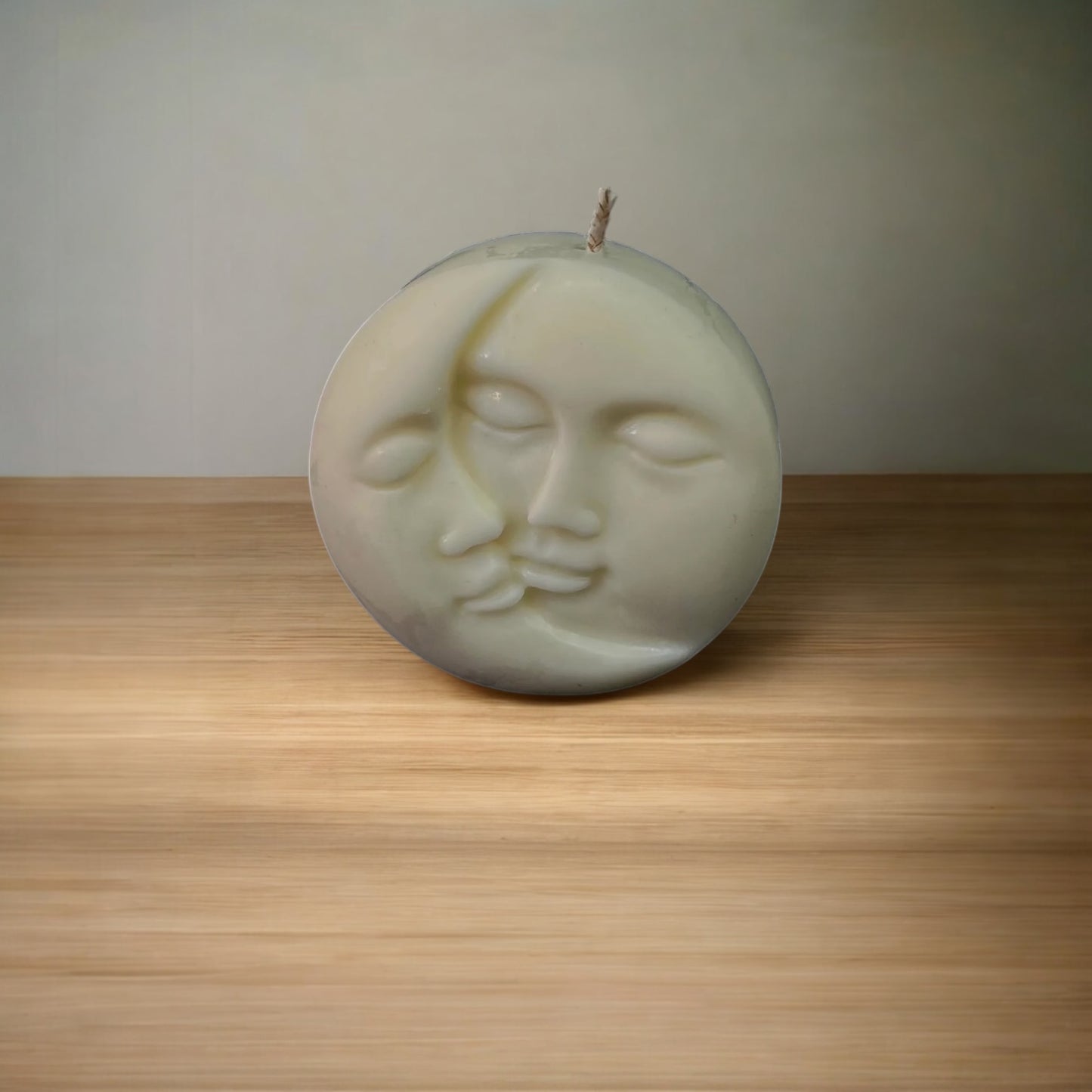 Sun and moon face